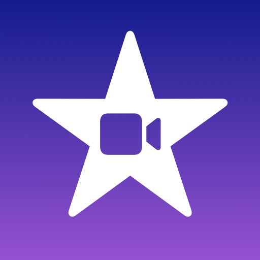 iMovieのアプリアイコン