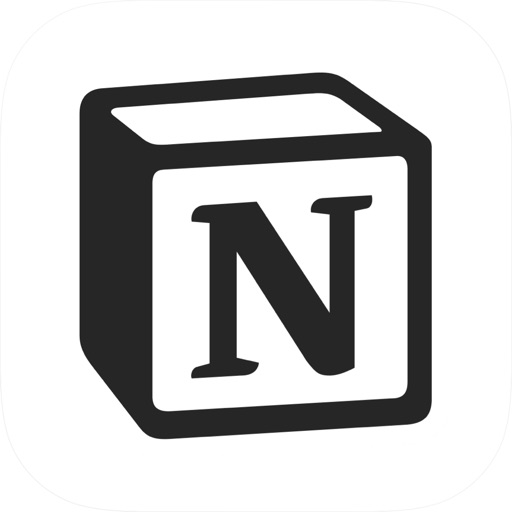 Notionのアプリアイコン