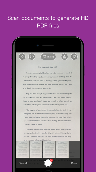 Foxit PDF EditorのApp Store掲載スクリーンショット