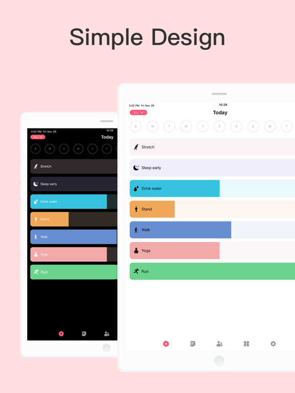Habit TrackerのApp Store掲載スクリーンショット