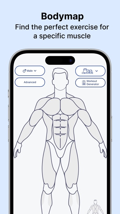 MuscleWikiのApp Store掲載スクリーンショット
