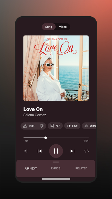 YouTube Musicのストア掲載スクリーンショット
