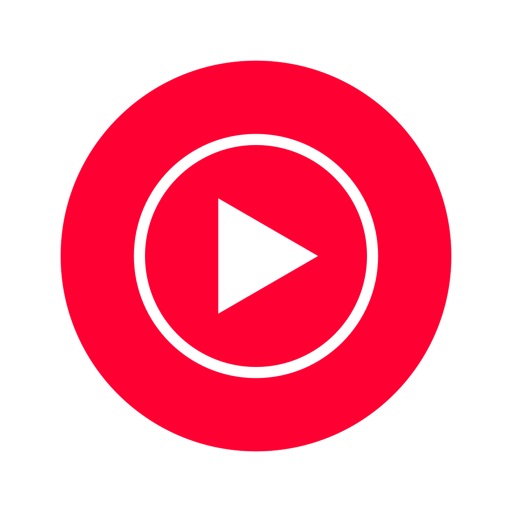 YouTube Musicのアプリアイコン